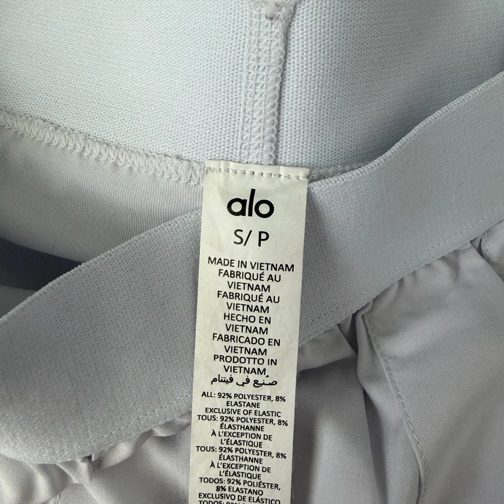 ALO Yoga White Varsity Tennis Skirt - Picture 3 of 10